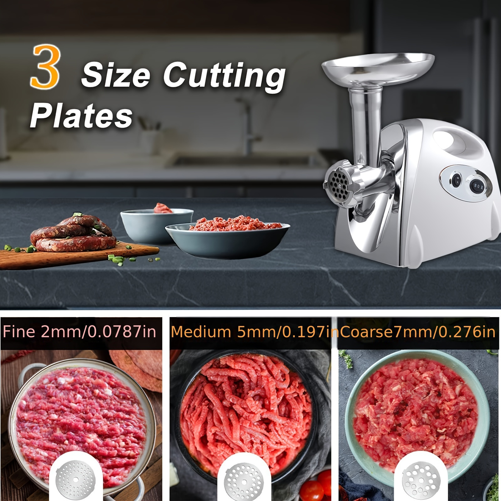 

Electric Meat Grinder Household Multifunctional Mincer Sausage Stuffer Us 110v