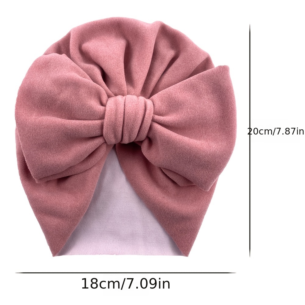 Accessoires pour cheveux avec nœud papillon pour bébé fille, 6 couleurs,  couleur unie, accessoire pour cheveux d'enfant, 15x8CM/19G