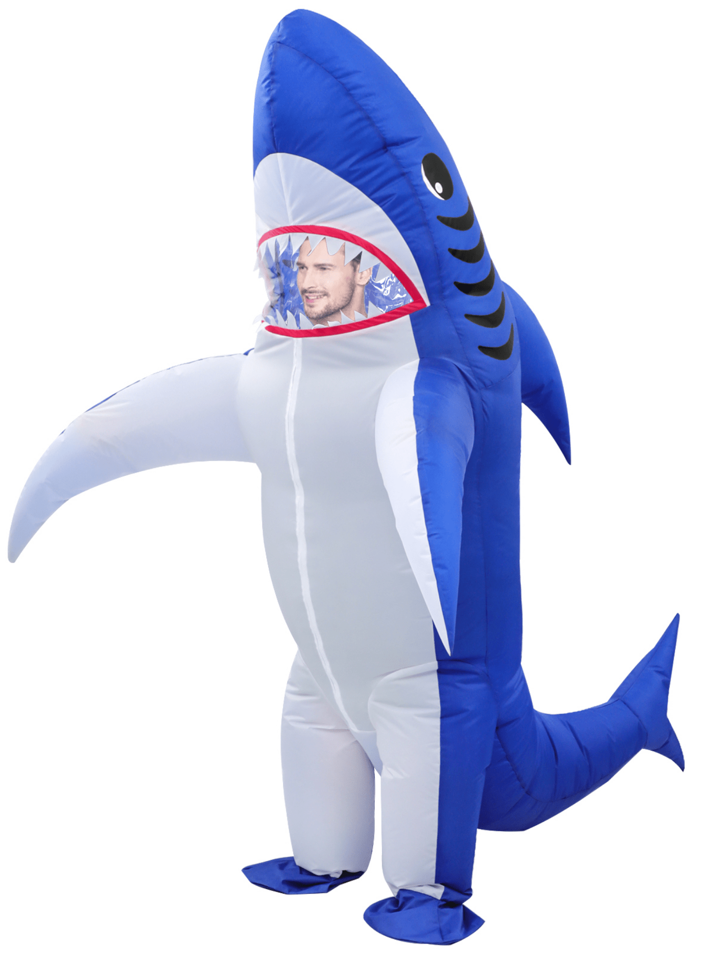 Mameluco de tiburón gris para hombre, unisex, disfraz de cosplay de  animales, pijama de una pieza para adultos y adolescentes, Gris