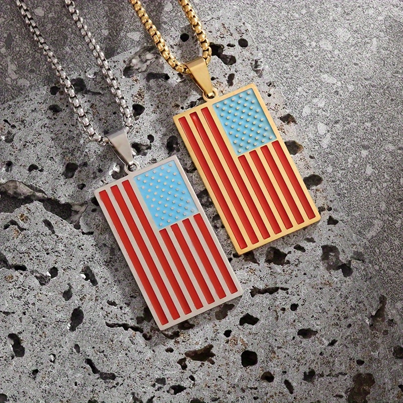 Flag Necklace - Temu Canada