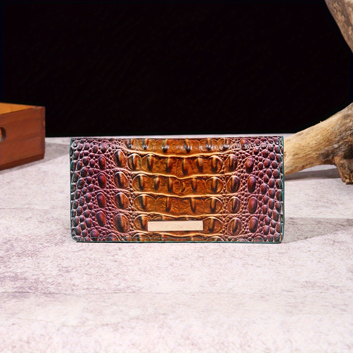 (Spot) Tarjetero para hombre LV/Louis Vuitton new lychee pattern series  (con caja)