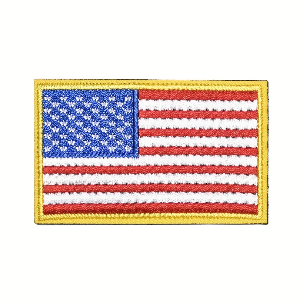 American Flag Embroidery Embroidered Badge Patch For Jackets - Temu