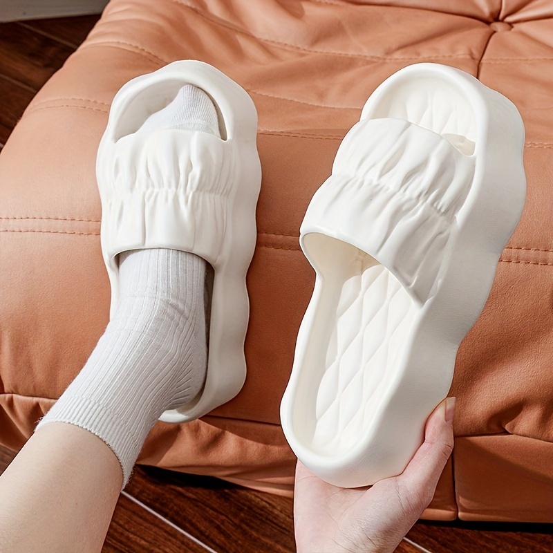 Fashion Halloween Pattern Slippers, Casual Open Toe Quick Drying Pillow  Sandals, Summer Outdoor Shoes - Temu