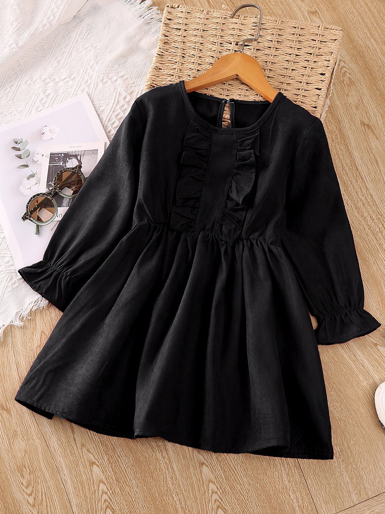 Girl Dress Winter Fashion - Temu