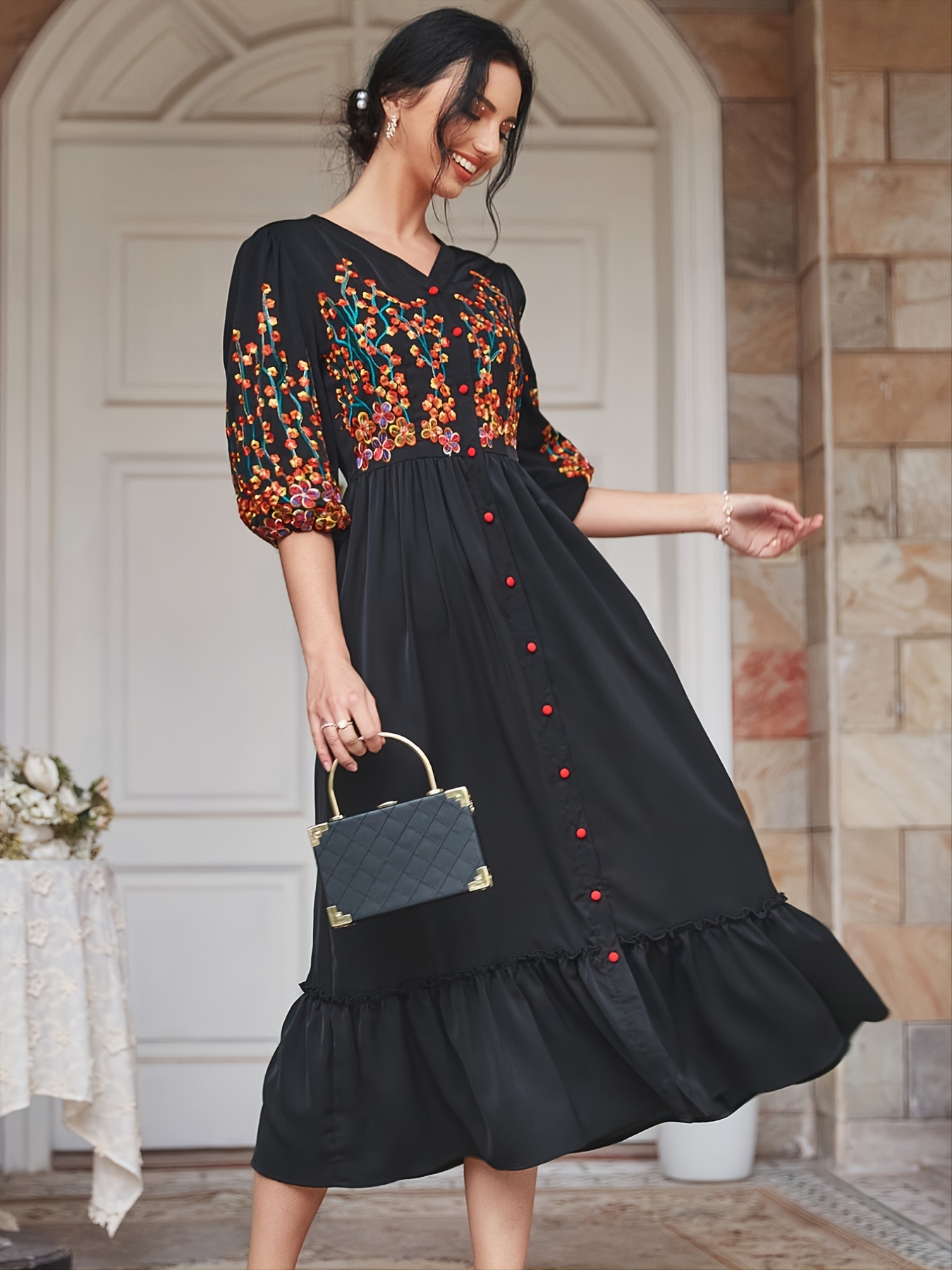 Online Shopping Frocks For Ladies - Temu