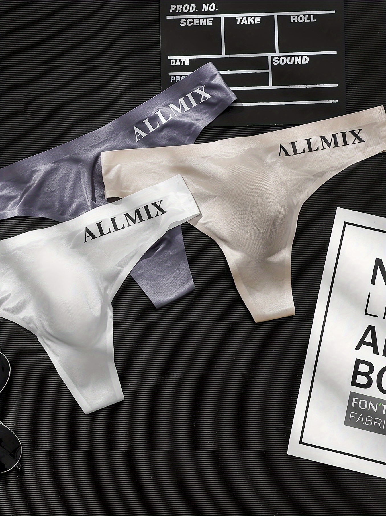 Allmix New Sexy Women's Sports Thongs Underwear Seamless Cotton G-string  Low Waist Female Fashion Letter T-back Soft Lady Tangas - Panties -  AliExpress