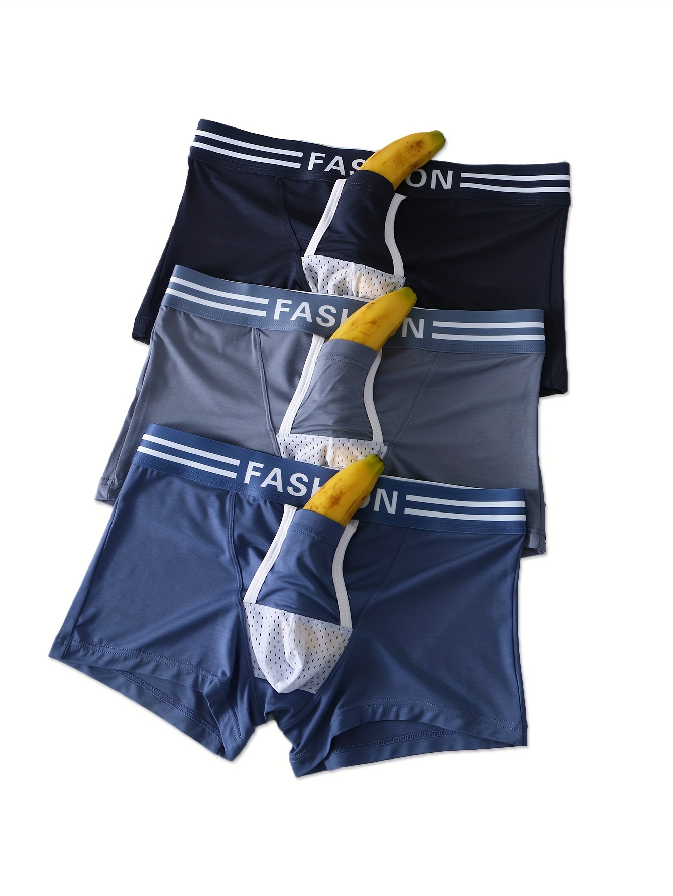 3PCS/2PCS Men's cotton underwear boxer shorts plaid shorts soft Boxer Plaid loose  cotton arrow pants