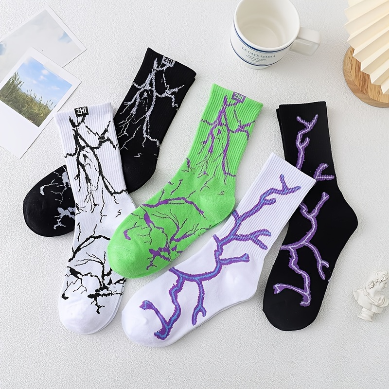 Chaussettes pour femme lot de 2 uni/rayé multicolore - Long Life