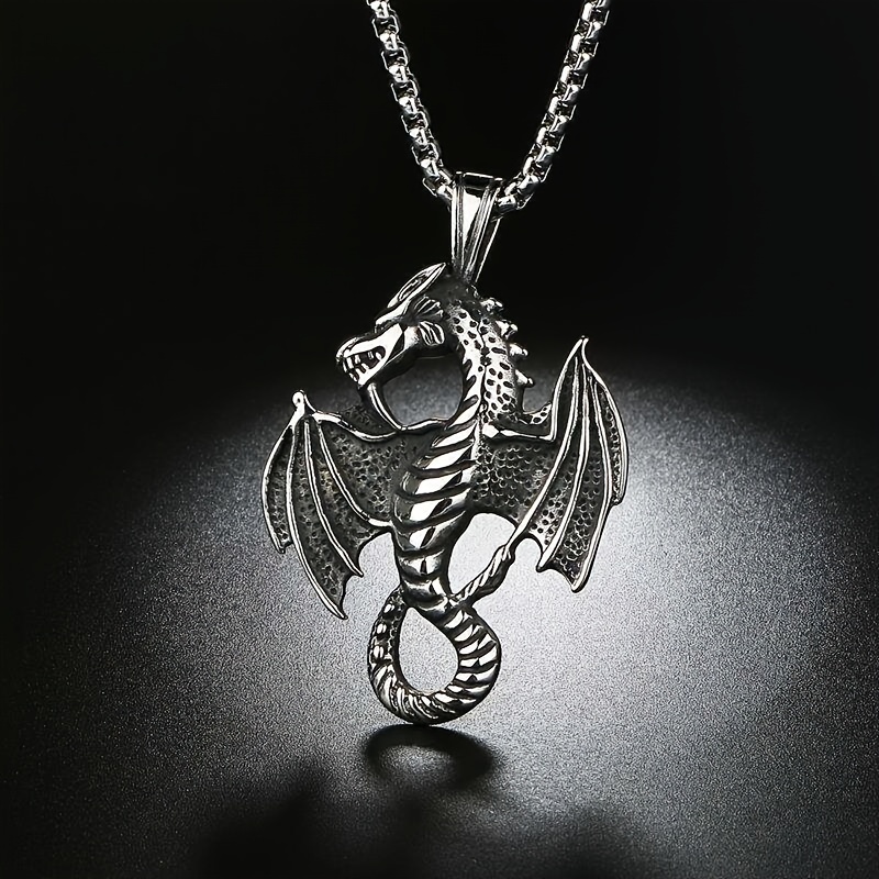 Alloy Western Dragon shaped Charms Vintage Dragon Pendant - Temu