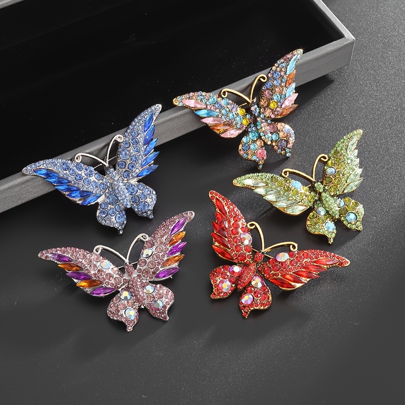 Beautiful Butterfly Brooch Pin for Women Exquisite Accessories,Blue,free returns&free ship,$2.89,Temu