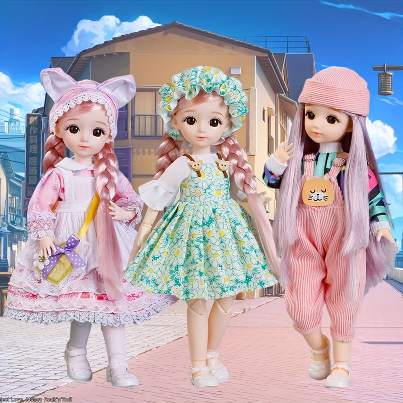 Multi Size Dolls Briefs Girls Dolls Cartoon Underwear suitable for 1/12 1/6  1/4 1/3 Doll Clothes Accessories Kids DIY Doll Gift - AliExpress