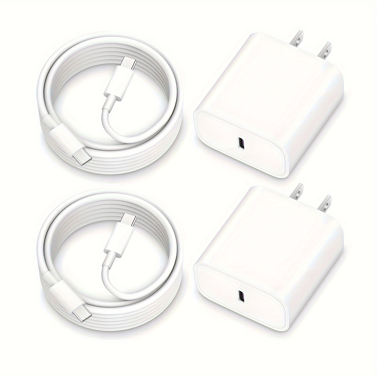Chargeur Rapide Apple, USB C pour iPhone, avec Câble 1m, compatible avec  Phone 13,12,11