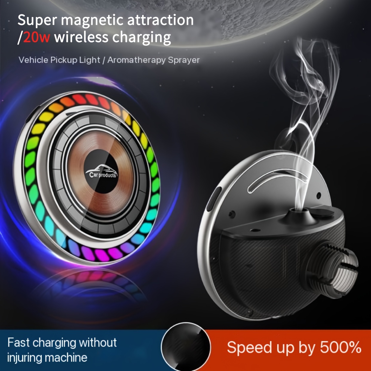  Mag-Safe - Batería para Apple, banco de energía inalámbrico  magnético plegable de 5000 mAh con soporte de aleación de aluminio,  cargador MagSafe de viaje portátil PD de 20 W, carga rápida
