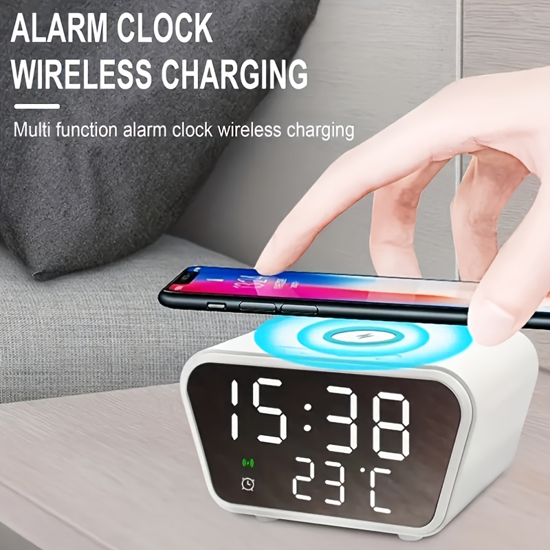 Brookstone Wireless Charger With Clock Temu