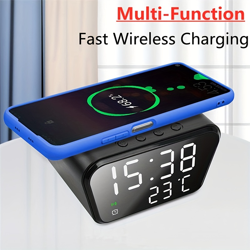 Brookstone Wireless Charger With Clock Temu