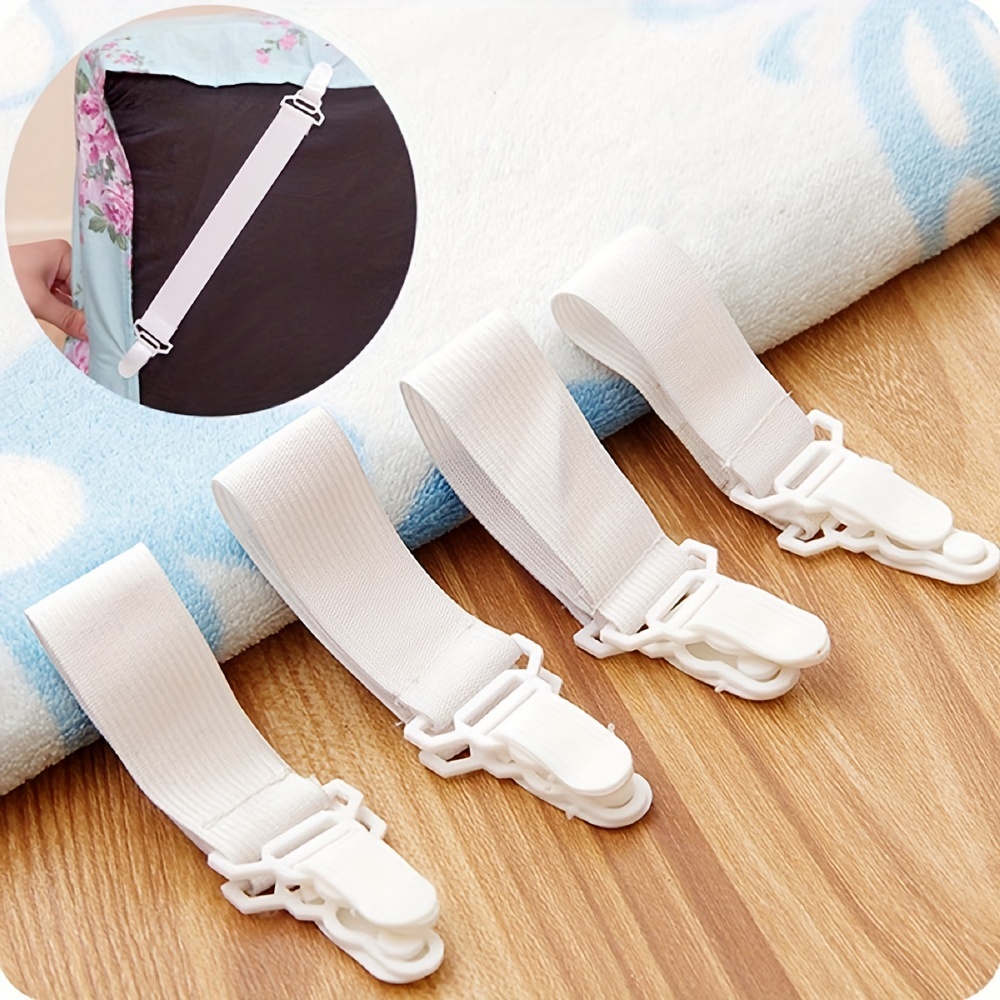 Bed Sheet Clips Bedding Accessories Bed Sheet Holder Straps - Temu