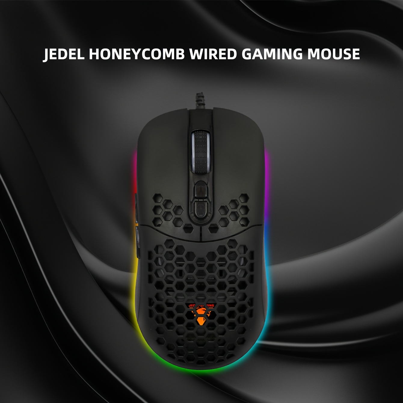 Lightweight RGB Gaming Mouse Ergonomics Honeycomb Design Macro Programming,  Dexterity Can Play and Office Mice - AliExpress