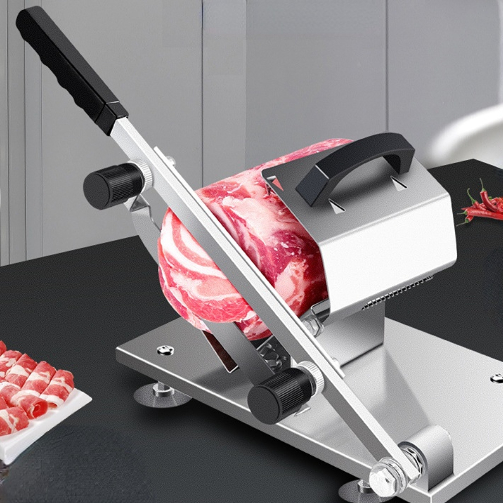 Stainless Steel Manual Meat Slicer Perfect For Slicing Beef - Temu