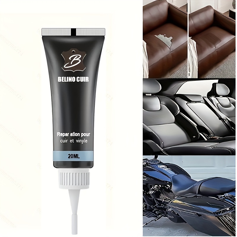 Liquid Skin Leather Repair Kit No Heat Leather Vinyl Repair Tool Auto Car  Seat Sofa Coats Holes Scratch Cracks Rips for Auto