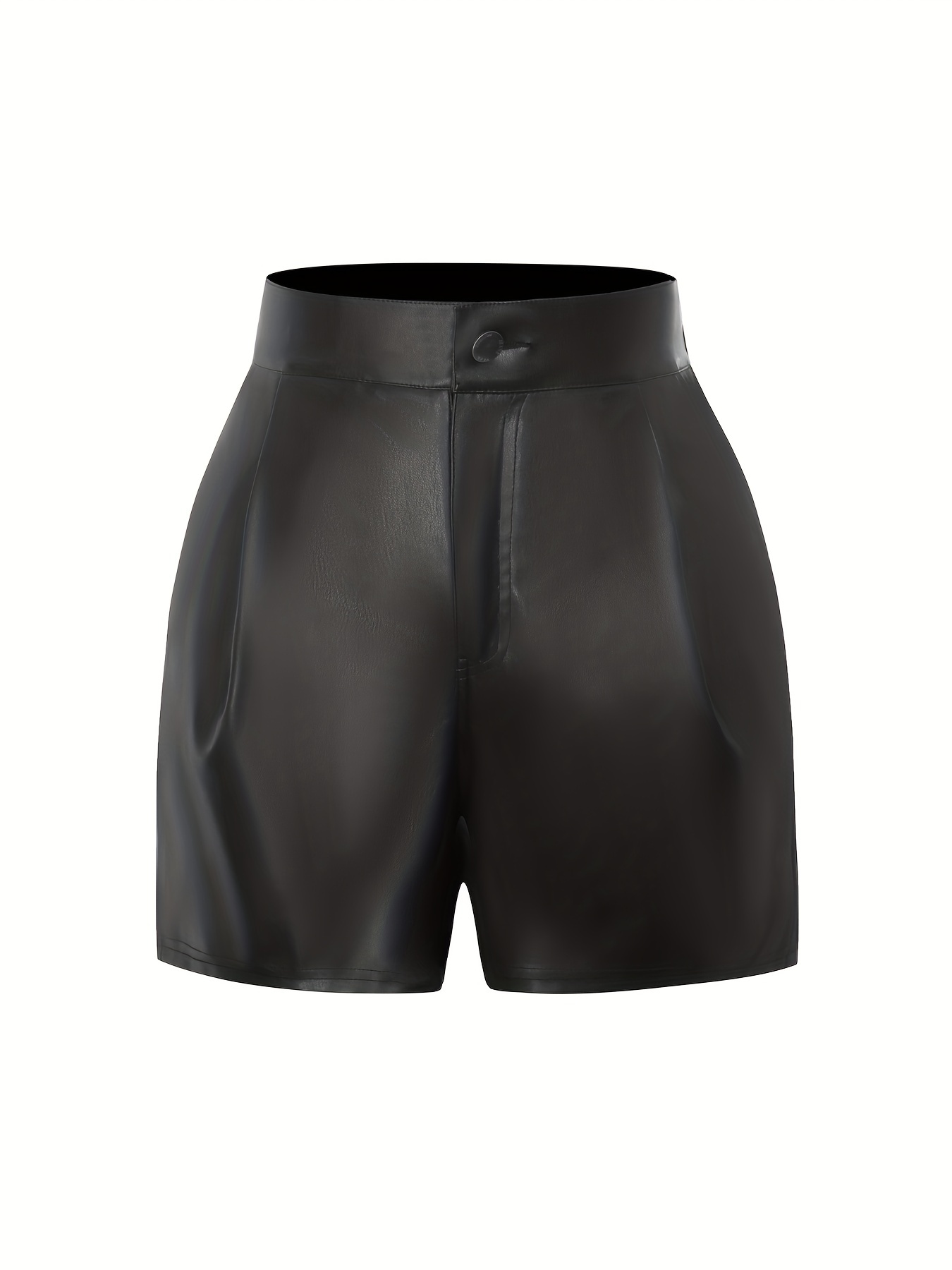 Faux Leather Shorts - Temu Canada