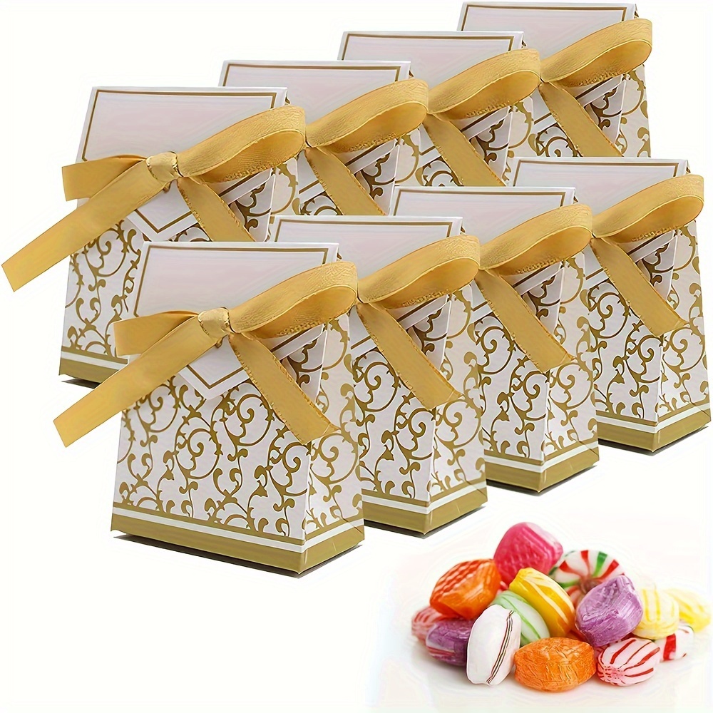 10/50pcs, Mini Travel Case Gift Packaging Box Candy Box With Hemp Rope Tag,  Cheapest Items Available, Small Business Supplies, Packaging Box, Wedding