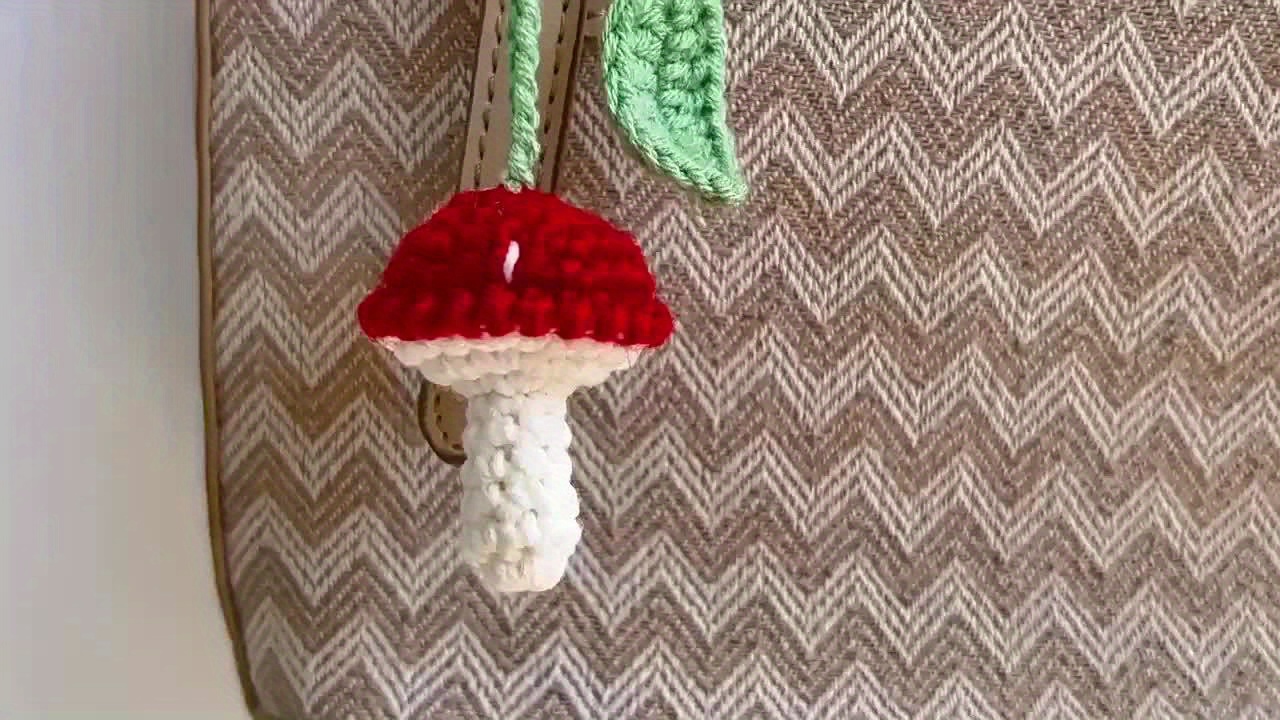 Rideau En Crochet En Laine Petit Champignon Cordon De - Temu Belgium