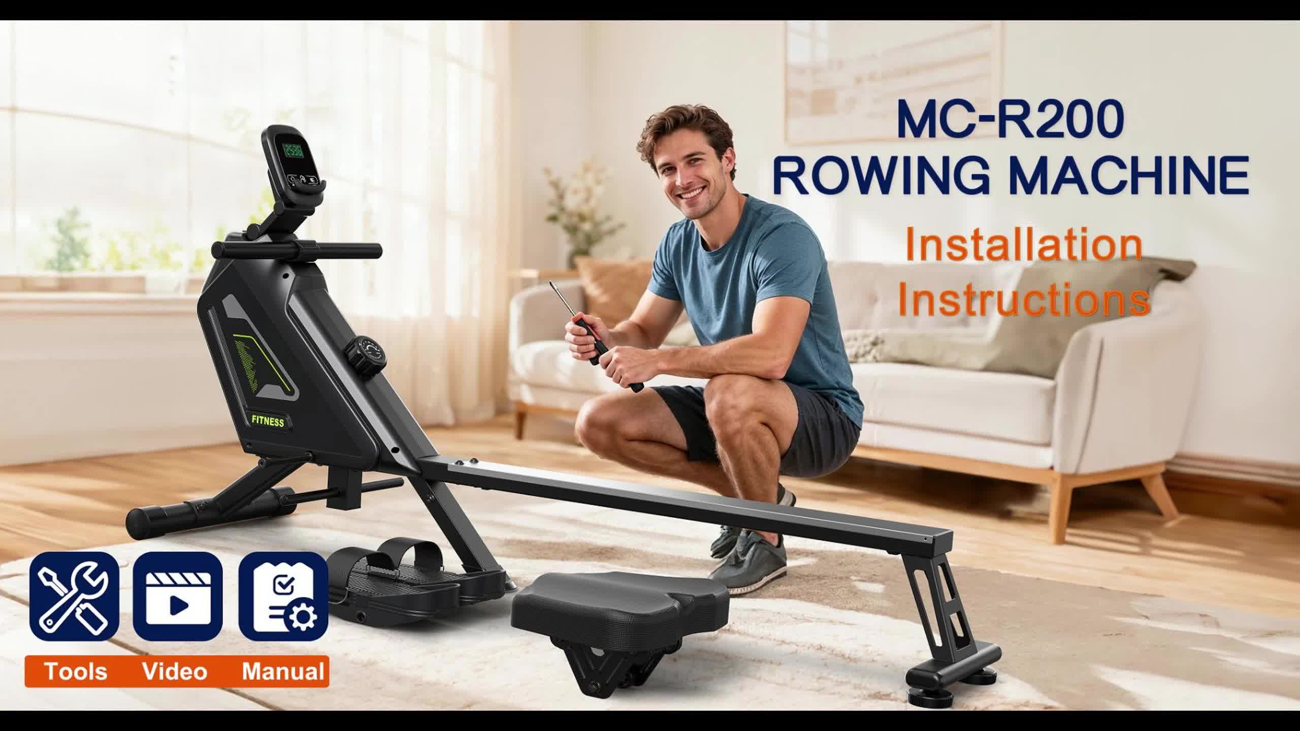 1 VOWVIT Opvouwbare Roeimachine voor Thuis