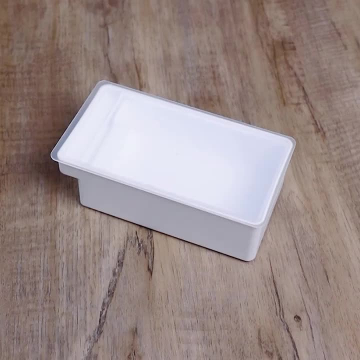 Creative Butter Cutter Box With Transparent Cover - Keep Your