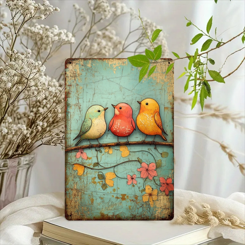 TEMU 2d Flat - 1pc Durable Metal Sign | Nautical Decor, Vintage Style , Retro Plaque Decoration, Wall Hanging Iron Plaque Perfect For Home Or Garden