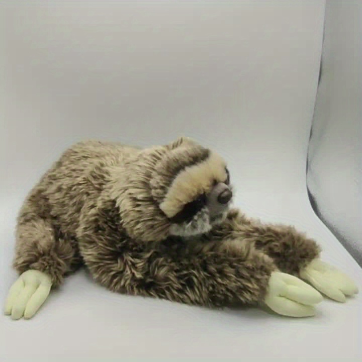 Realistic sloth stuffed best sale animal