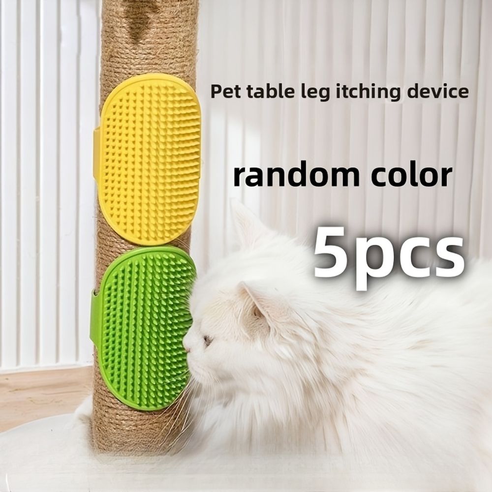 5pcs Random Colour Cat & Dog Scratching Board and Massager