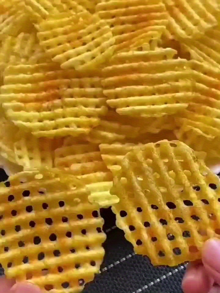 Stainless Steel Potato Chip Slicer Potato Checkered Waffle - Temu
