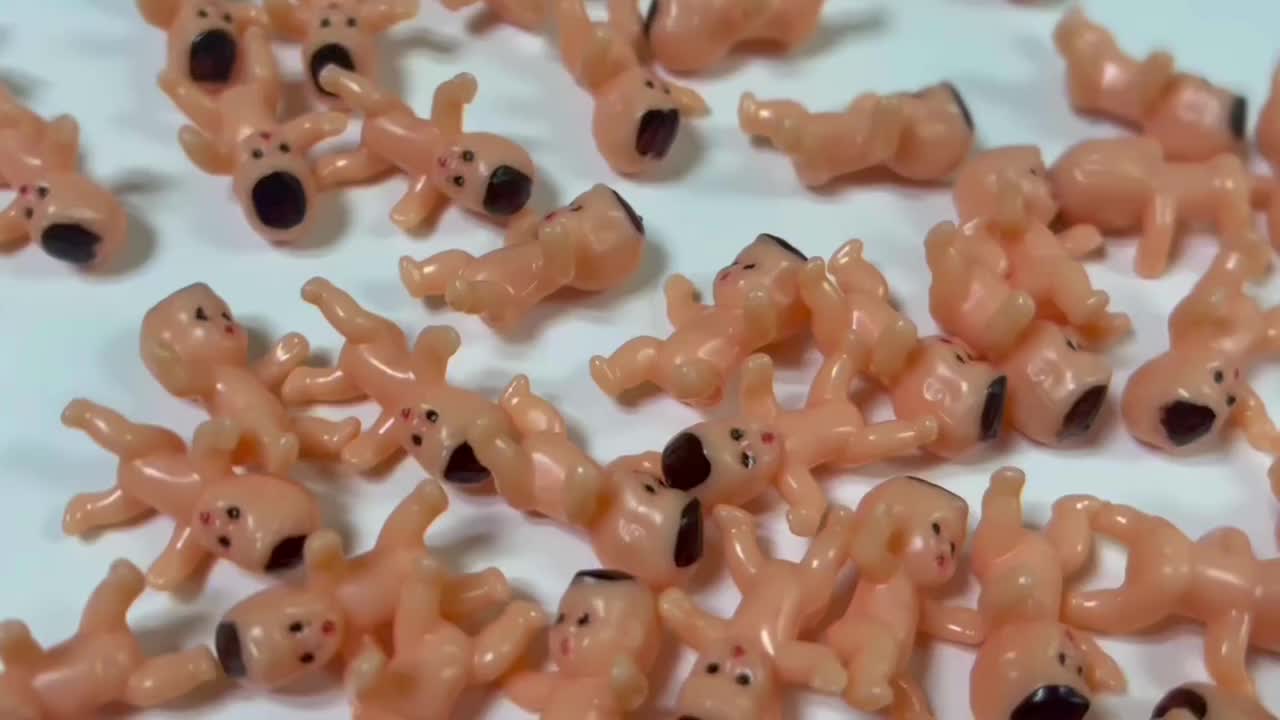 Mini Plastic Babies Tiny Plastic Babies small Baby King Cake - Temu