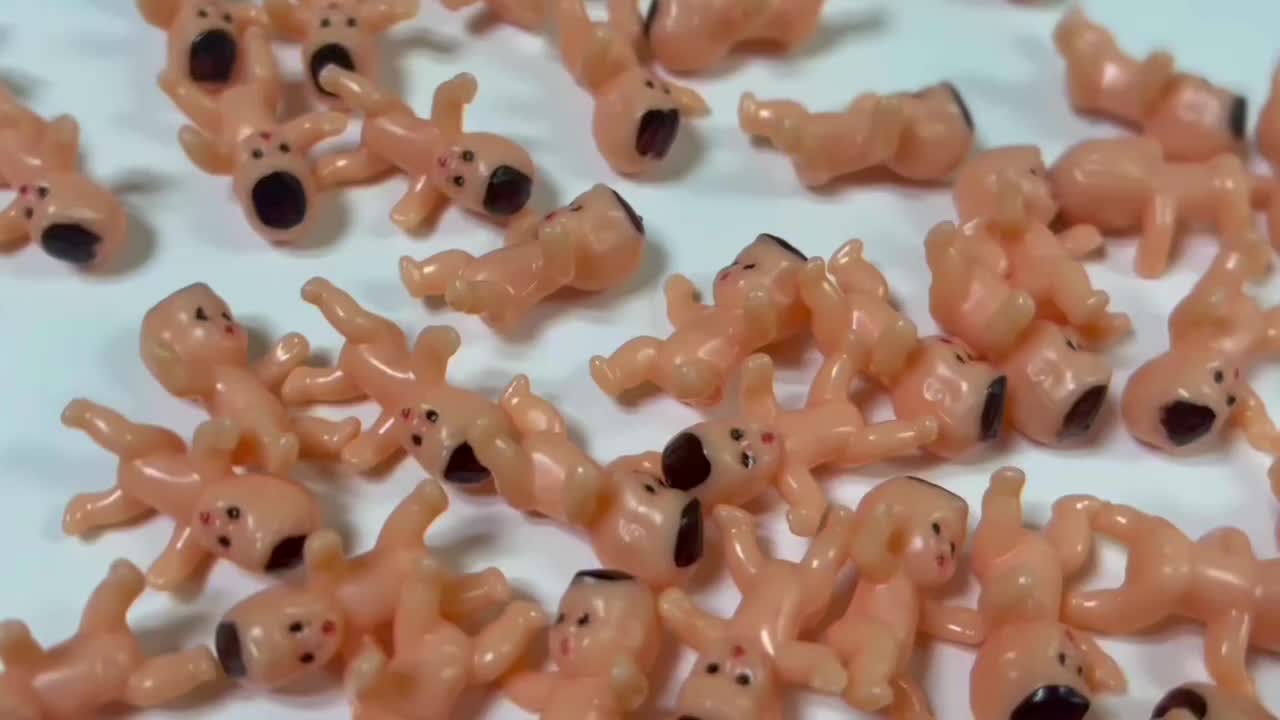 Mini Plastic Babies Tiny Plastic Babies Small Baby King Cake - Temu