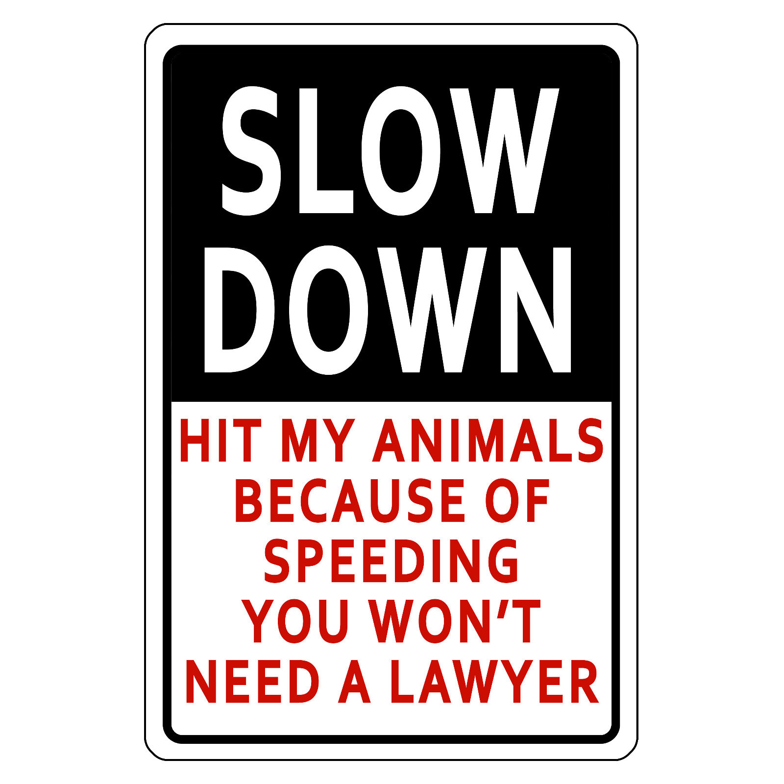 TEMU 2d Flat, [2d Flat] 1pc Metal Wall Art Sign Slow Down Hit Warning Sign Wall Hanging Iron Plaque 8x12 Inch Metal Wall Art Perfect For Home Or