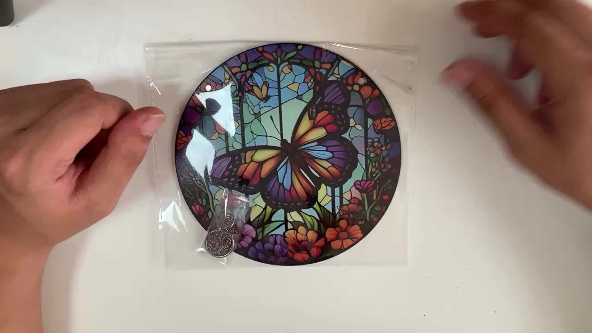 Butterfly Hanging Window Decor Sun Catcher for Nature Lover - Fall Decor