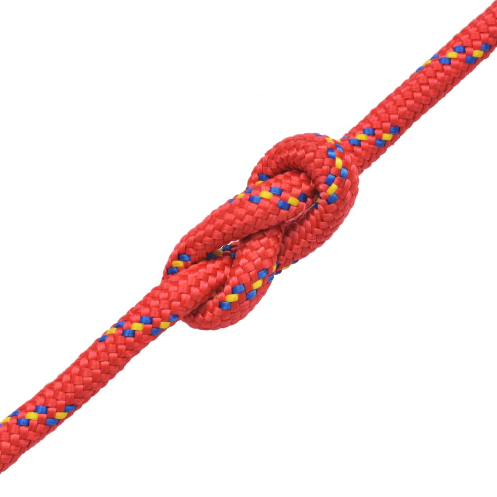 TEMU Floating Rope Anchor Mooring Rope Polypropylene Boat Rope Dock Lines For Boat Yacht Canoe 6mm 100m Red