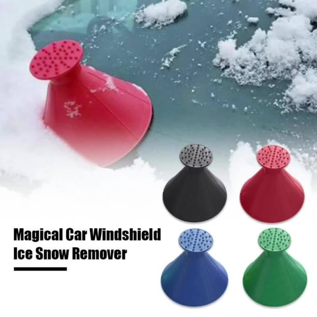 Hesxuno Multifunctional Bow-shaped Car Scraper Multifunctional Wiper and Snow Wiper for Car Window Wiper