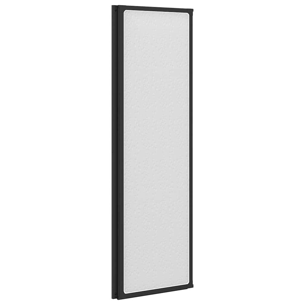 3-Panel Foldable Shower Screen Wall 141x132cm