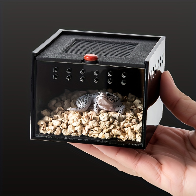 Crawler feeding box Crawler pet cricket Cricket tortoise horned frog Lizard  chameleon palace keeping box - AliExpress