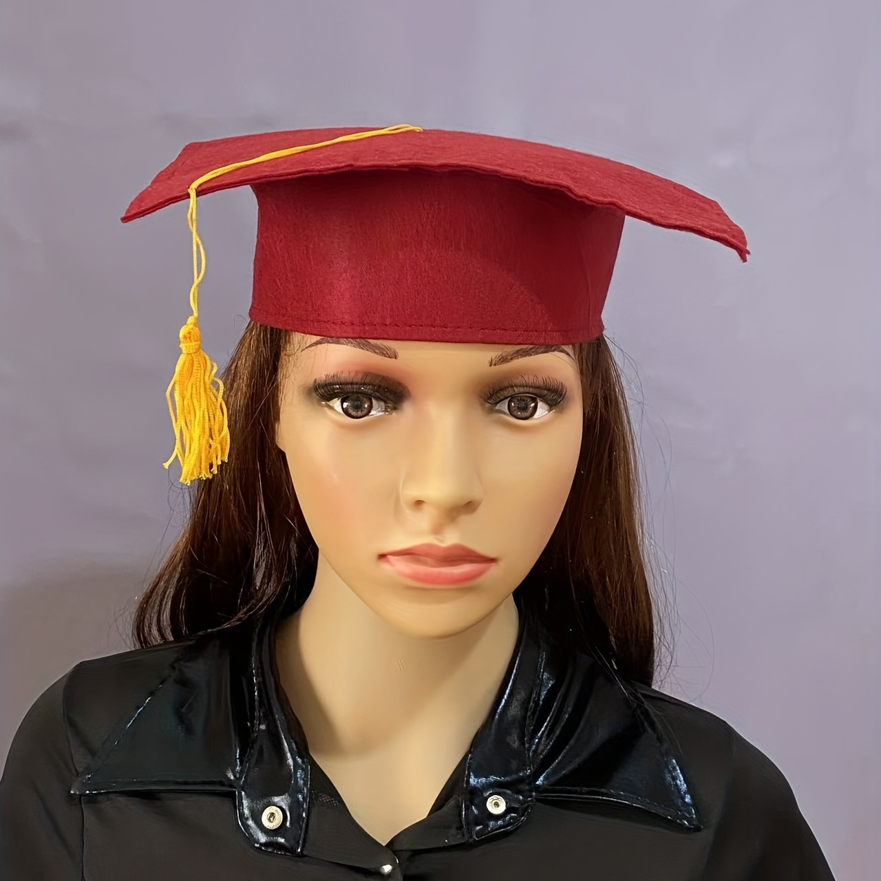 Graduation Cap and Gown 2023 & 2024 Tassel College or High School Unisex,  Maroon