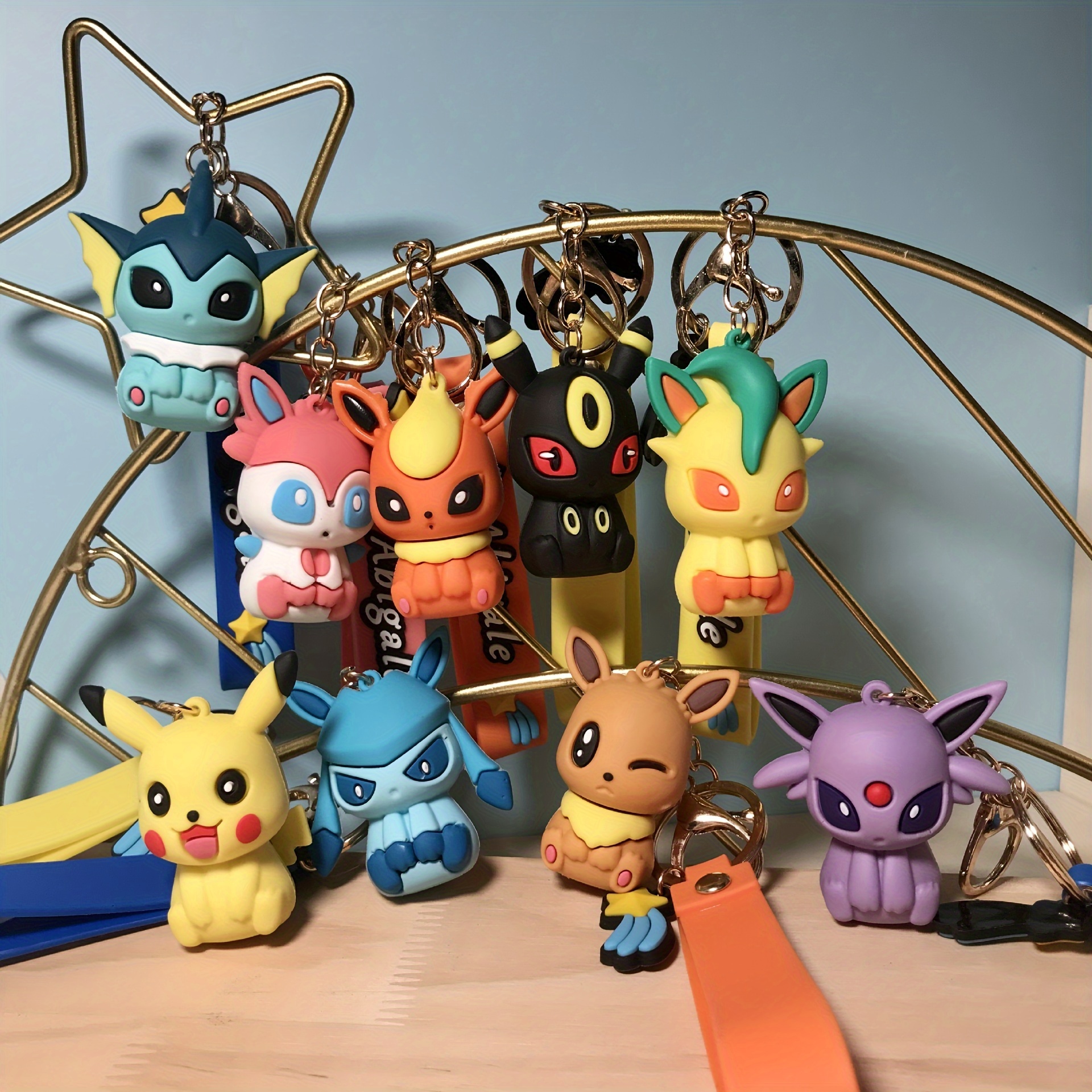 35 Portachiavi in gomma dei Pokémon – OtakuPassione