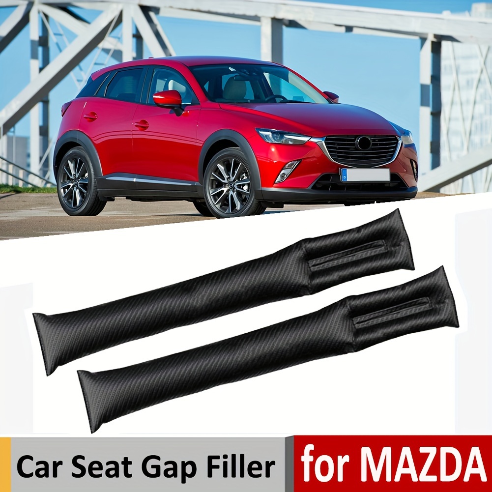 NEW 2PCS Car Seat Gap Filler Side Seam Plug Strip Leak-proof Filling Strip  Auto Interior For Mazda CX-4 SUV Decoration Supplies
