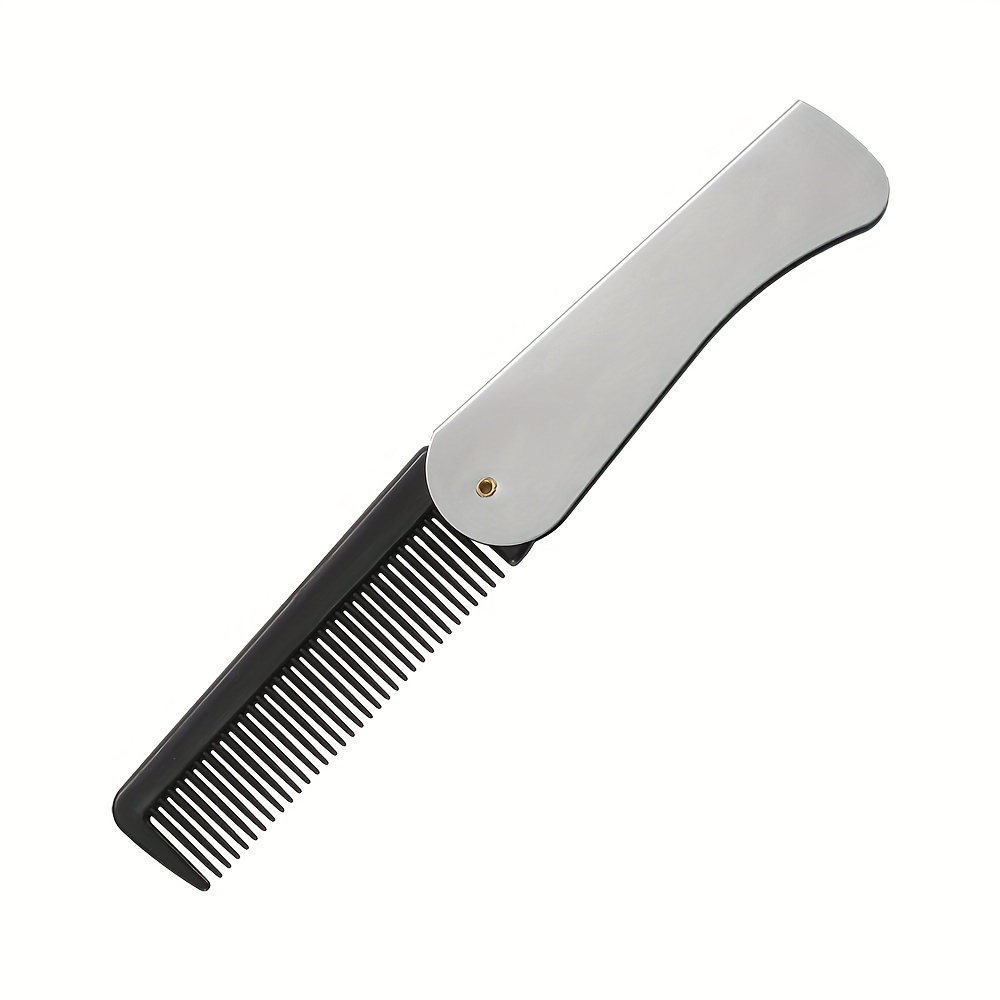 1pcs Stainless Steel Foldable Automatic Combs Knife Brushes Hair