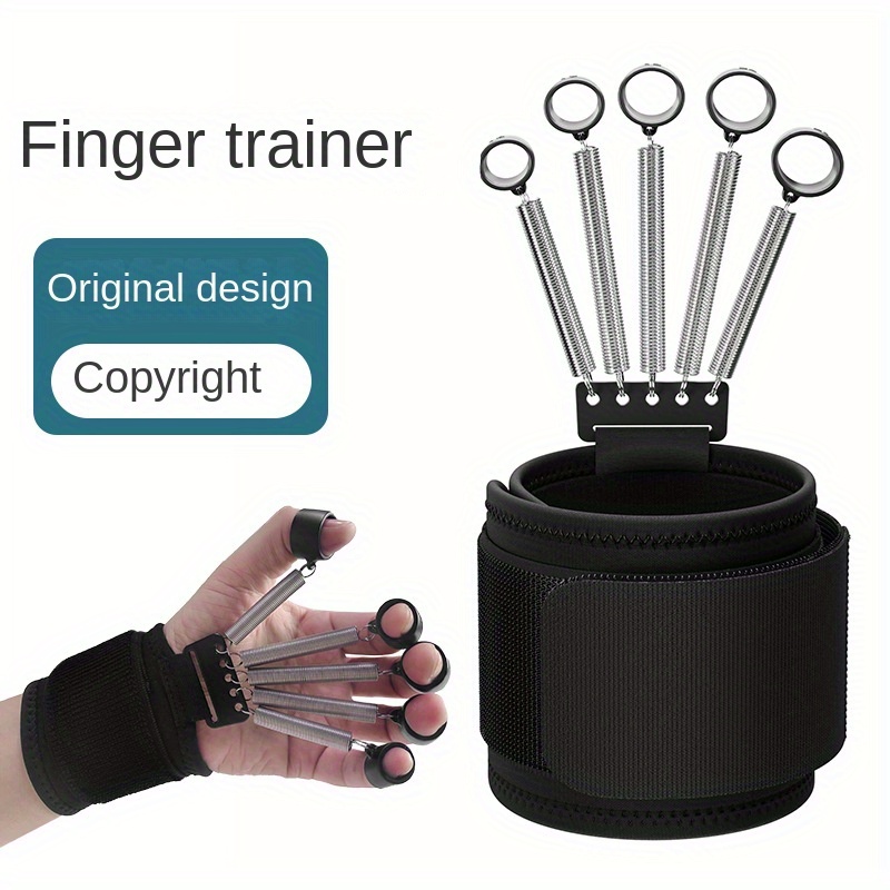 Finger Gripper Flex Gripster Guitar Hand Grip Exerciser Strengthener 6  Resistant Levels Expander Rubber Finger Trainer Elastic - AliExpress