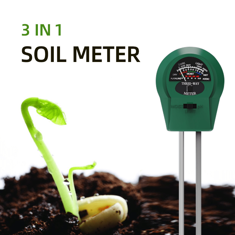 3-in-1 Soil Moisture Meter