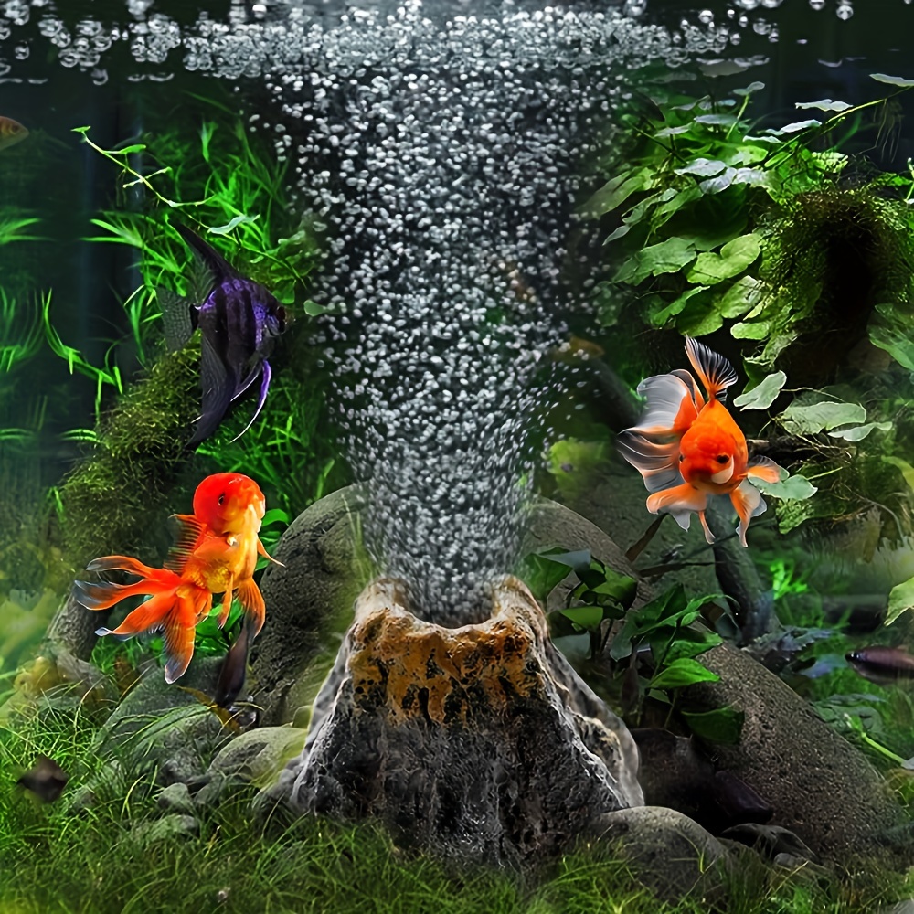 Flottant Verre Bulle Tropical Poisson Figurine pour Maison Aquarium Décor