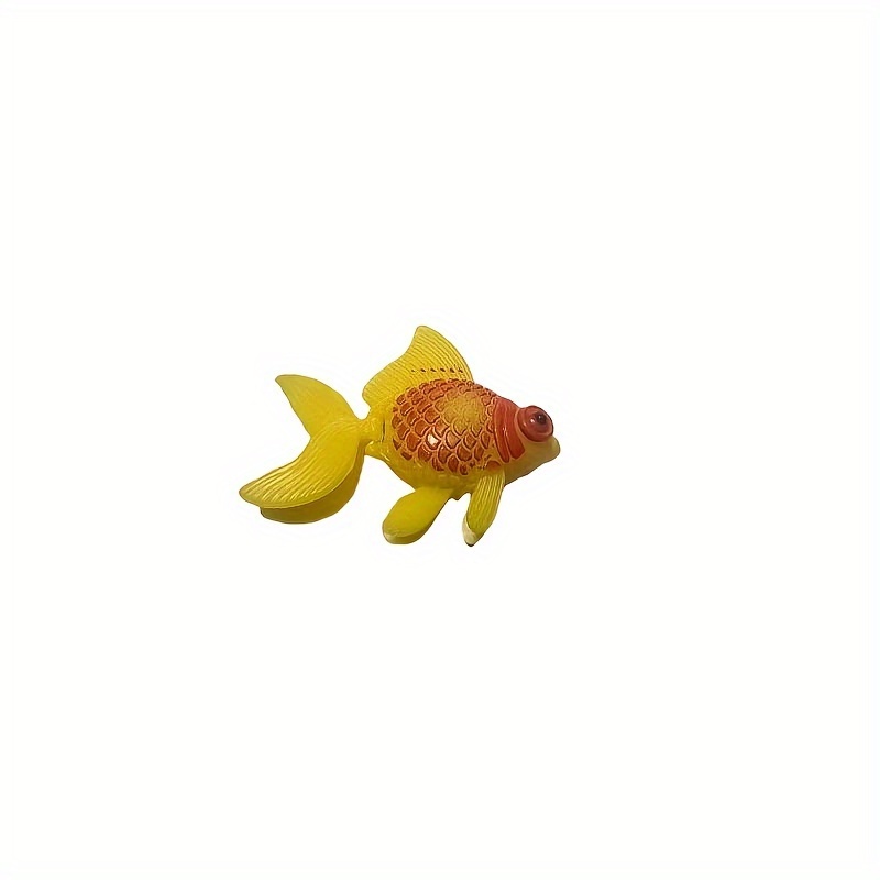 Modèle de bol de poisson rouge Ornement décoratif réaliste Aquarium en  verre miniature pour Dollhouse Photo Props Scènes miniatures