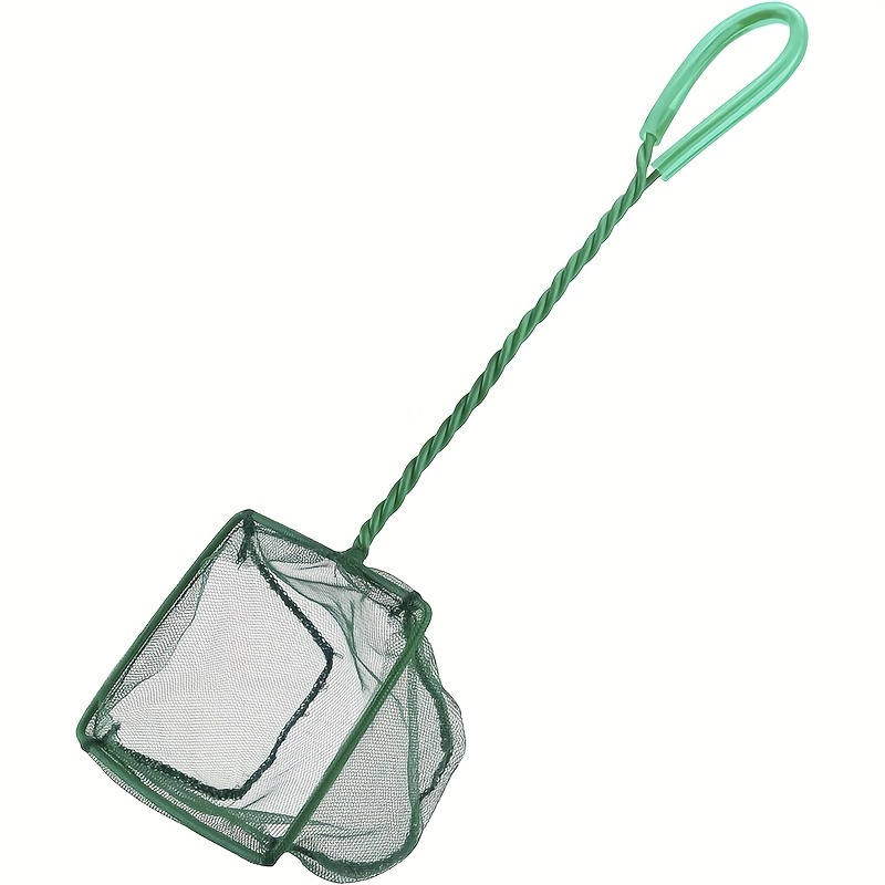 Fish Tank Pond Net Skimmer Pool Cleaning Netting Bag Rake Fine Mesh  Practical