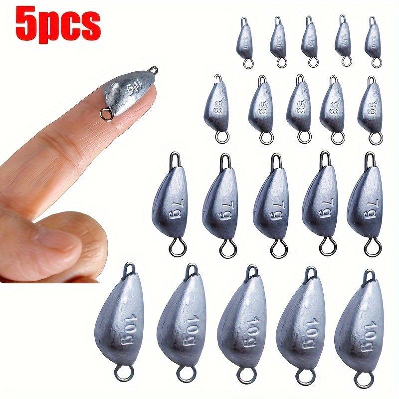 50/100pcs Removable Split Shot Sinker - Clip On Weights for Easy Fishing -  Outdoor Accessories